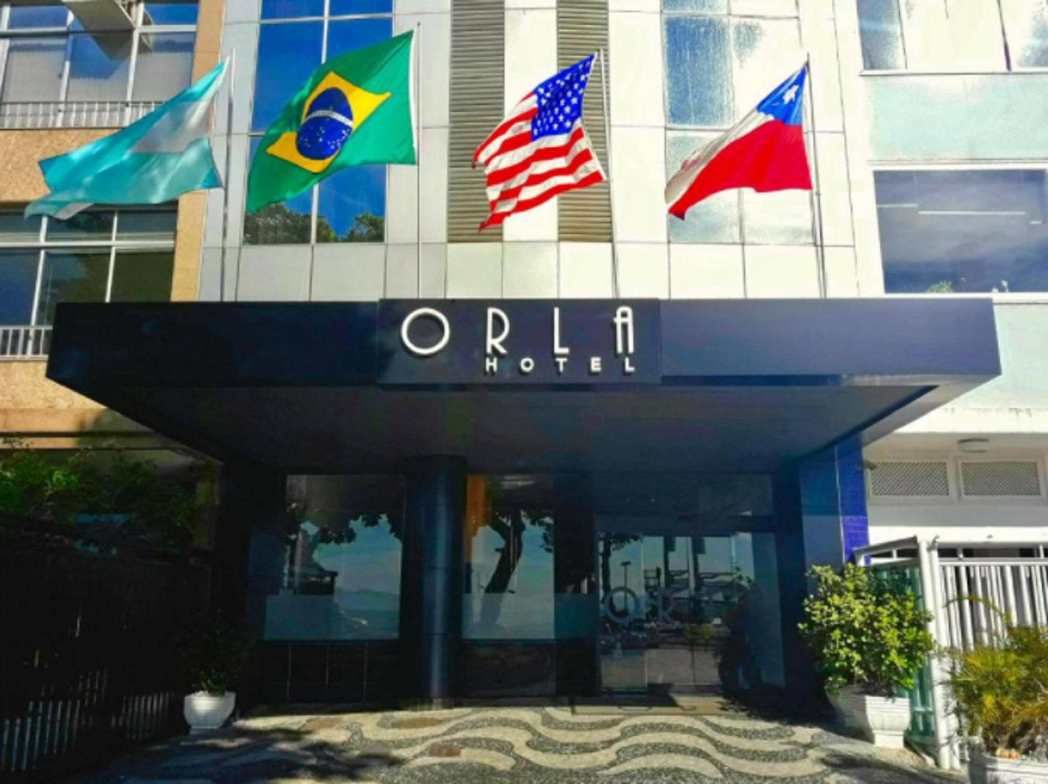 オーラ コパカバーナ ホテル リオデジャネイロ エクステリア 写真